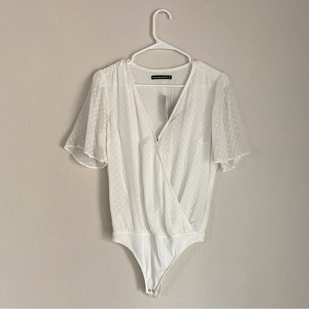 Abercrombie & Fitch Wrap-style Bodysuit NWT